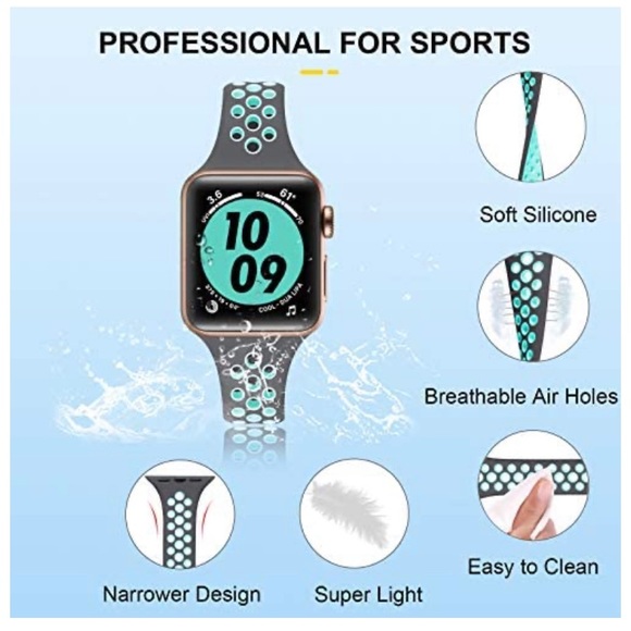 Apple Watch Band 38mm 40mm Compatible iWatch Series SE/6/5/4/3/2/1 - Picture 4 of 7